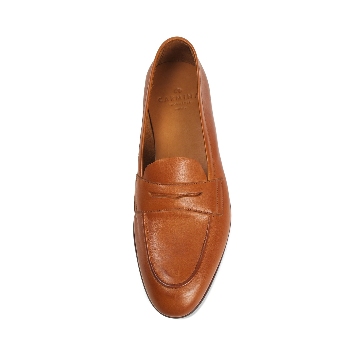 追加再値下げ】【WINTER SALE】カルミーナ 580916 TANNED ローファー