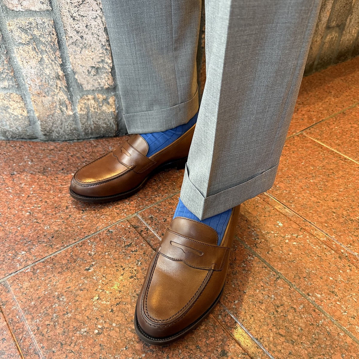 オリエンタル アルバース|ALBERS BROWN ローファー ユニセックス