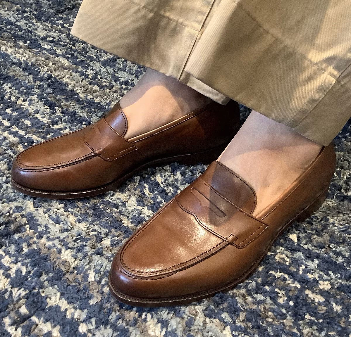 オリエンタル アルバース|ALBERS BROWN ローファー ユニセックス