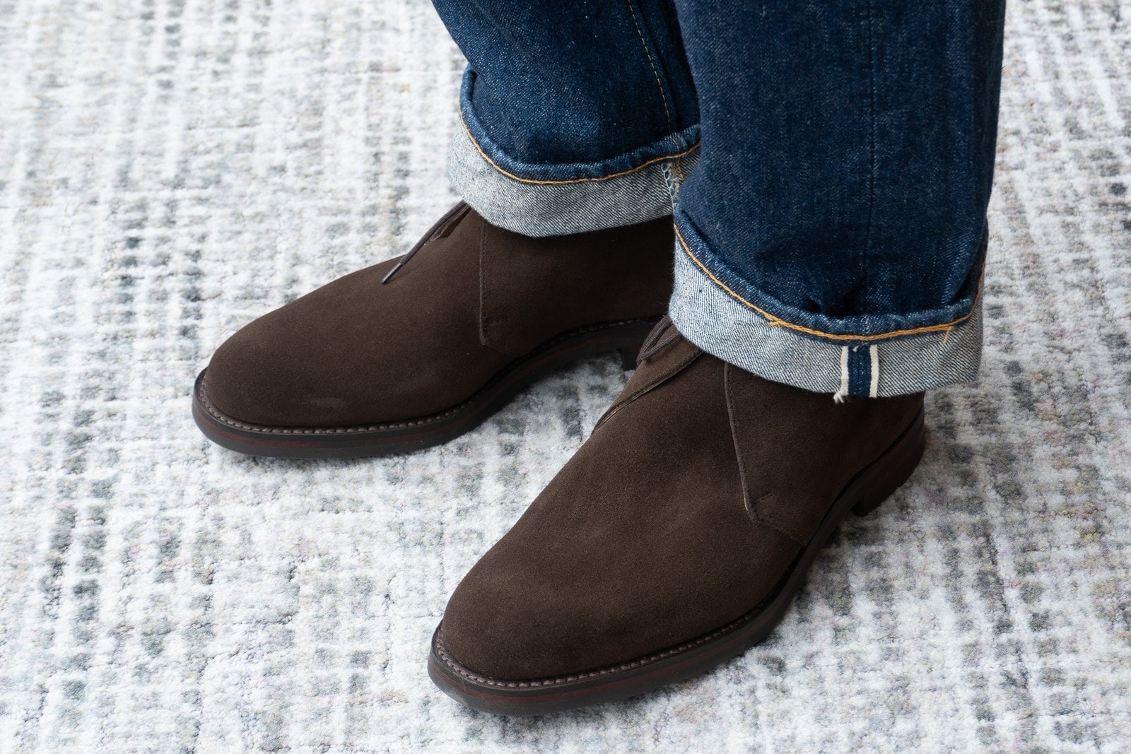 クロケット&ジョーンズ チャートシー|CHERTSEY DARKBROWN プレーントゥ