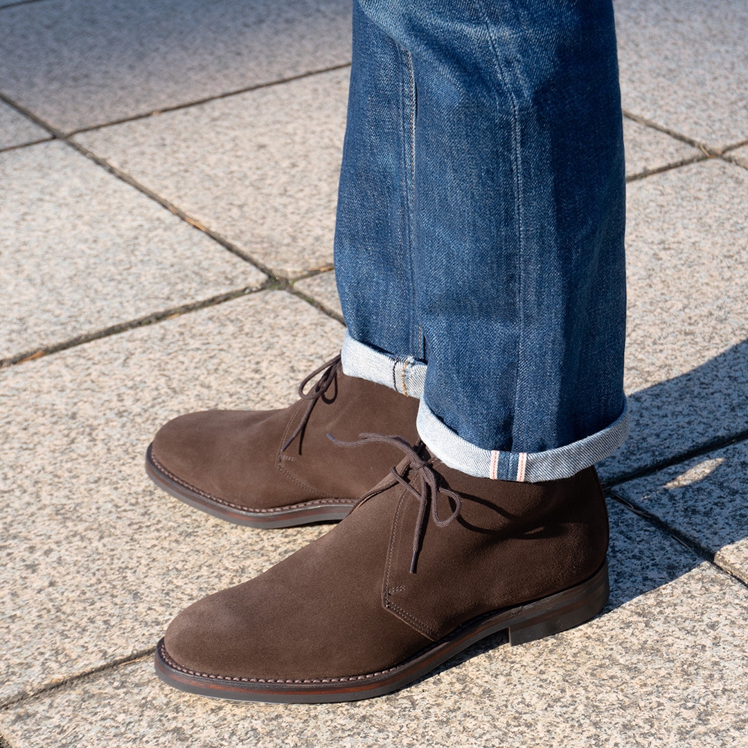 クロケット&ジョーンズ チャートシー|CHERTSEY DARKBROWN プレーントゥ