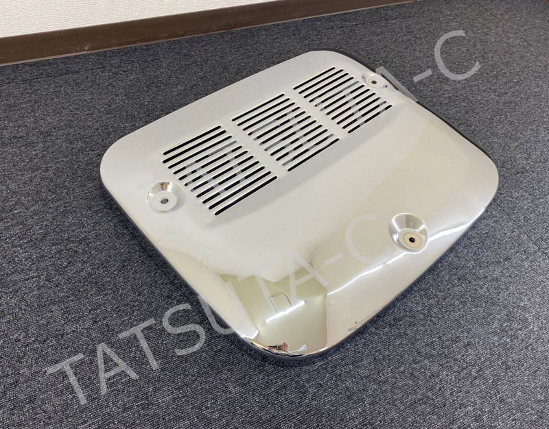 メッキ マフラーカバー 低床用 日野 グランドプロフィア/17プロフィア