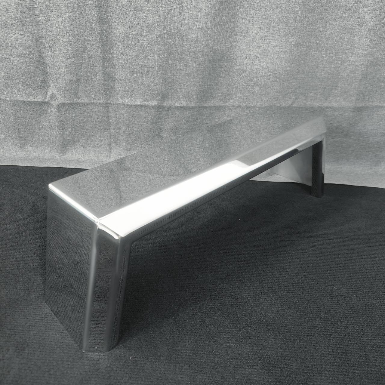 ステンレス リアフェンダー 2枚セット 鏡面 2段曲げ 軽トラ 汎用