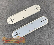 鏡面ステンレス 【22.5インチ】 ホイールマーカーステー 2枚セット 4つ