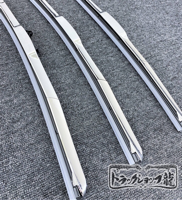 メッキ ワイパーアーム＆ワイパーブレードセット 三菱ふそう スーパー