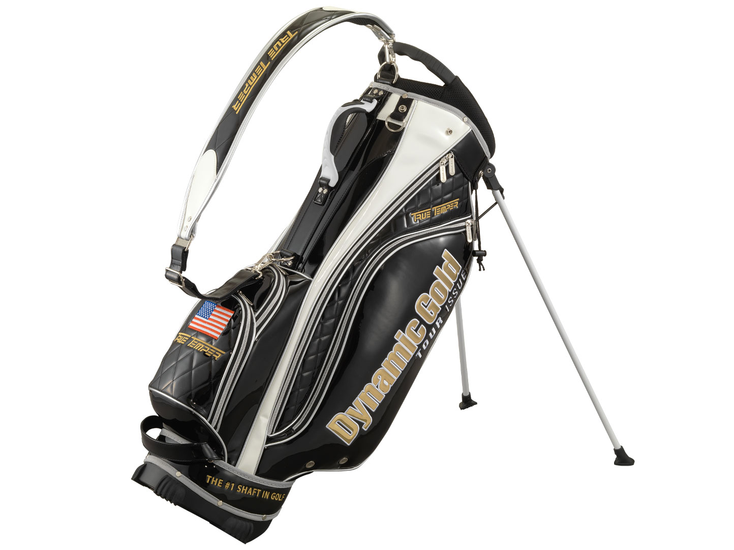 ダイナミックゴールドスタンドキャディーバッグ ブラック | キャディー