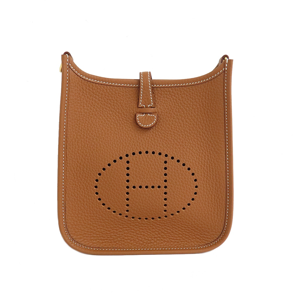 名古屋】【HERMES】エルメス エブリンTPM 16 ゴールド トリヨン