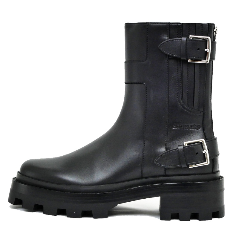 名東】【HERMES】エルメス ショートブーツ ジェイミー サイズ38 1/2