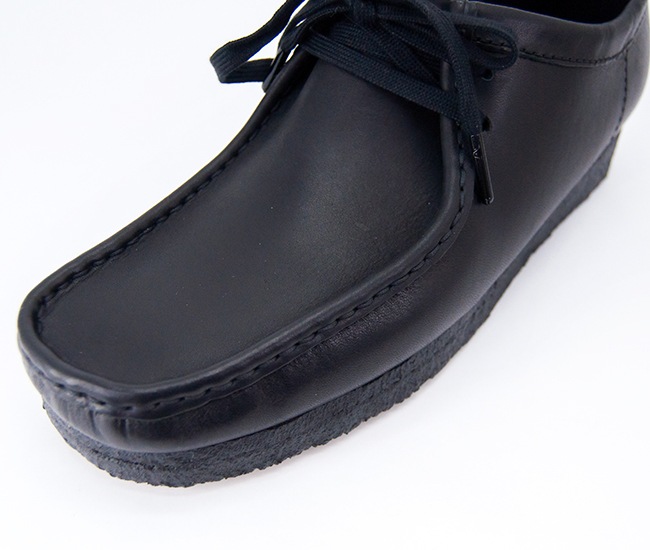 CLARKS クラークス メンズ Wallabee ワラビー ブラックレザー