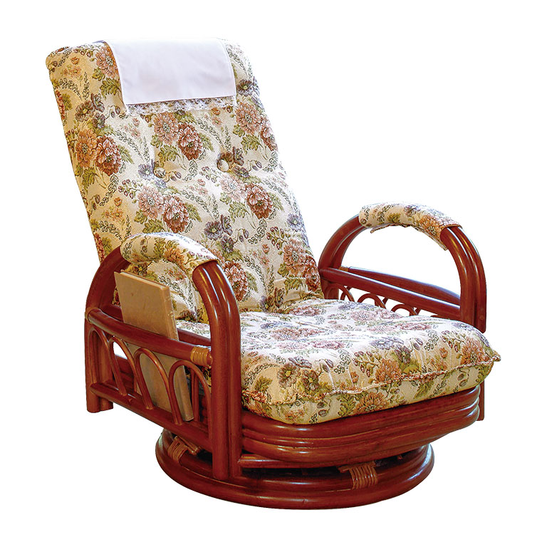 直送】 籐ギア回転座椅子 ロータイプ｜nihonchokuhan(日本直販)通販サイト