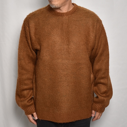 Towncraft/Shaggy Crew Neck Knit（タウンクラフト シャギークルー