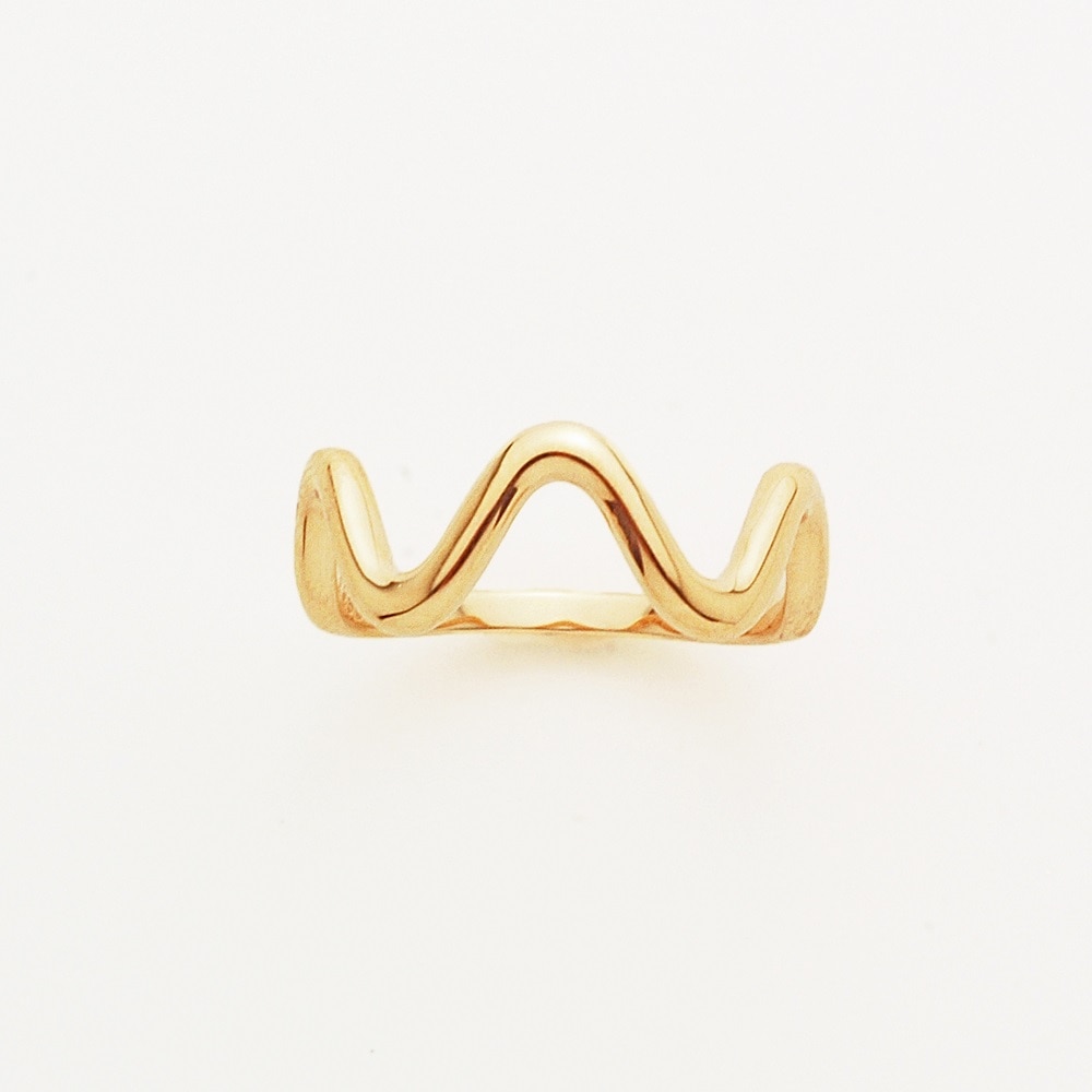 K18PG WAVE リング （地金） | リング | UYEDA JEWELLER ONLINE SHOP