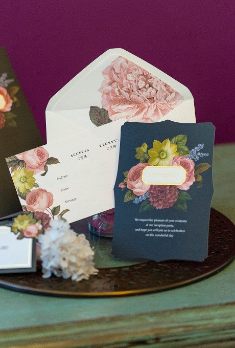 Lady Botanical - 招待状/10枚セット | Paper Garden | Velnica Online