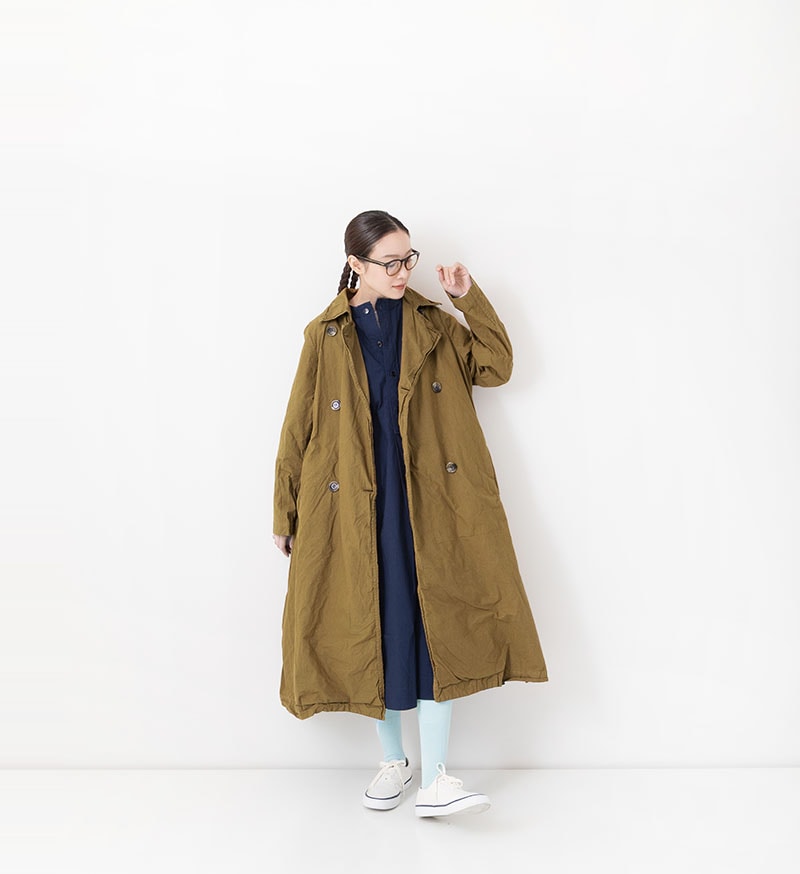 コート #tabasco ウールリバーシブルステンカラーコート/TBCA-013