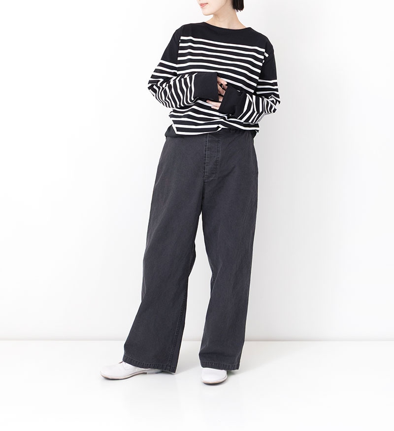 【未着用】ヴェリテクール　ガウチョパンツ Veritecoeur（ヴェリテクール） ガーメントダイパンツ レディース 国内