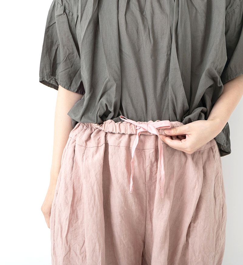 Véritécœur パンツ Veritecoeur｜ストレートタックパンツ ST-155 ボトムス コットン ユニ