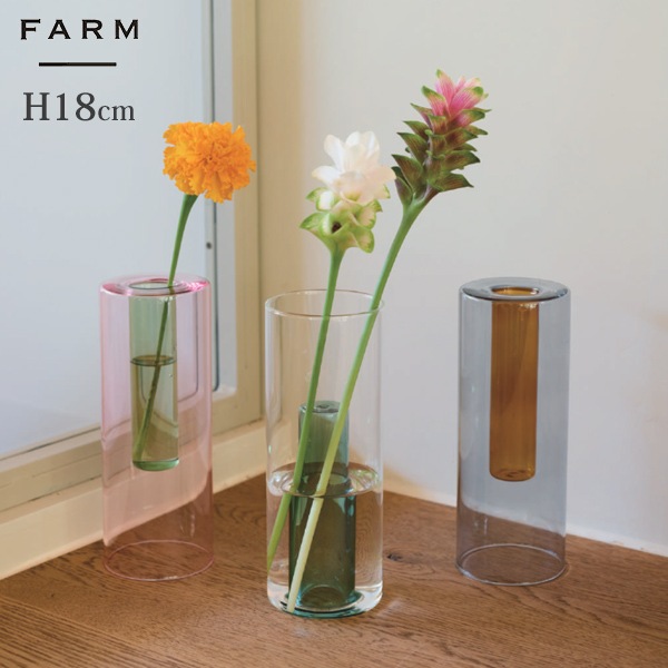 花瓶 おしゃれ フラワーベース 一輪挿し 北欧 花器 ガラス