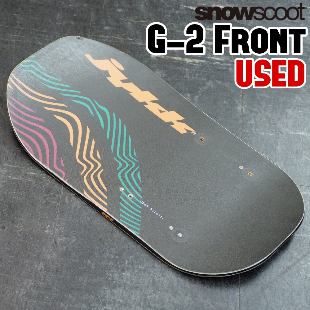 USED品/中古】 スノースクート SNOWSCOOT G-2 POLKA FRONT Board