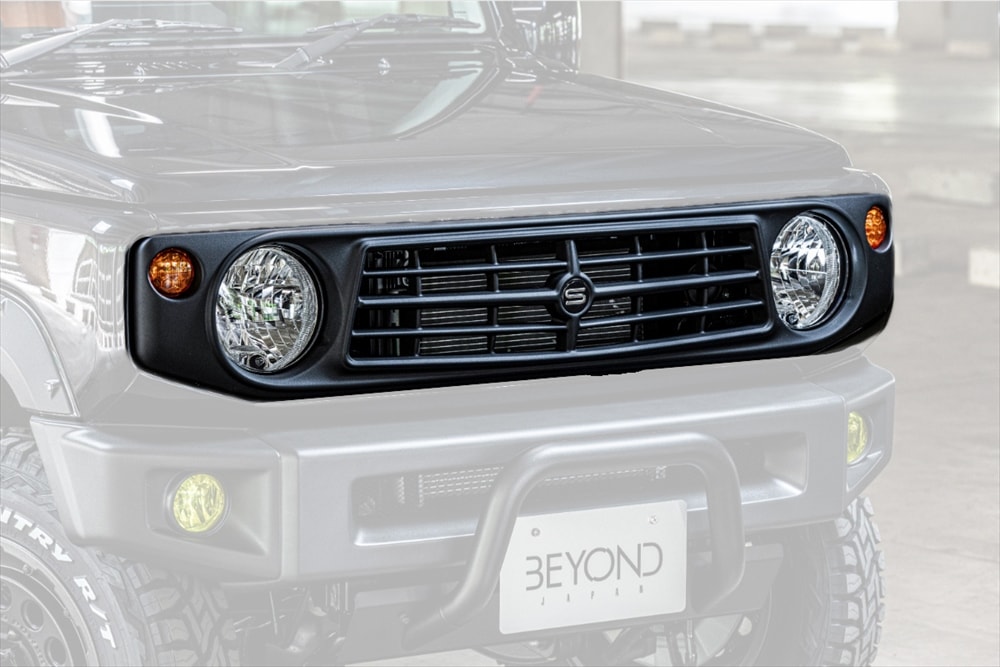 フロントグリル ジムニー ノマド JC74 BEYOND サニーフェイスグリル