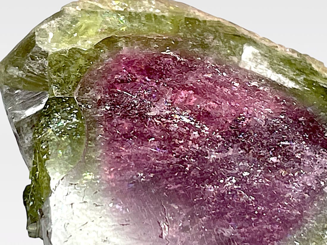 ウォーターメロン トルマリン ブラジル産 鉱物標本 ブラジル産