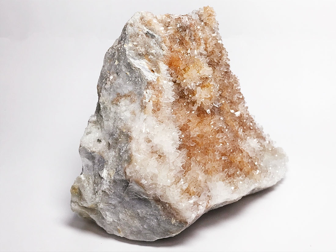 福島県蛍鉱山産 水晶クラスター