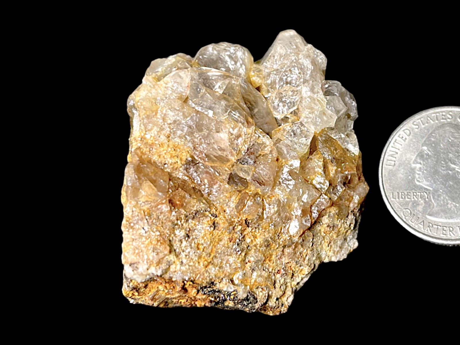 レア！ 茨城県 高取鉱山産 水晶 クラスター