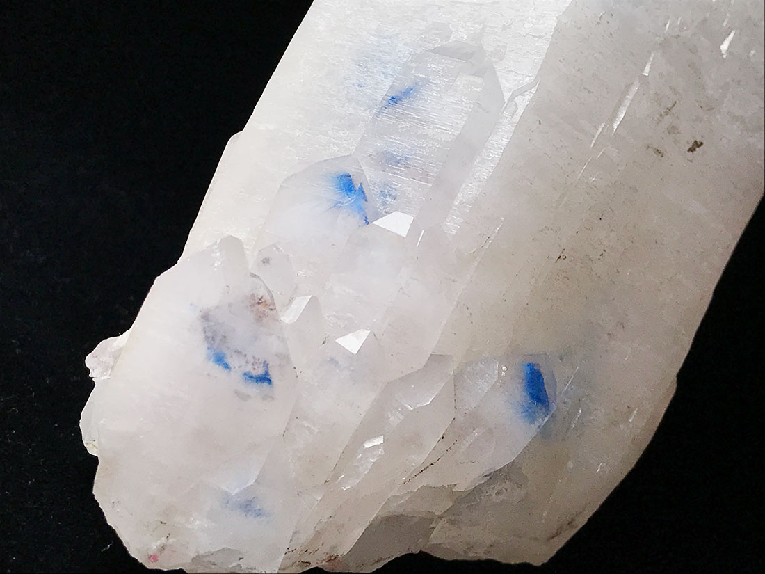 希少】パパゴアイトinクォーツ / Papagoite in Quartz