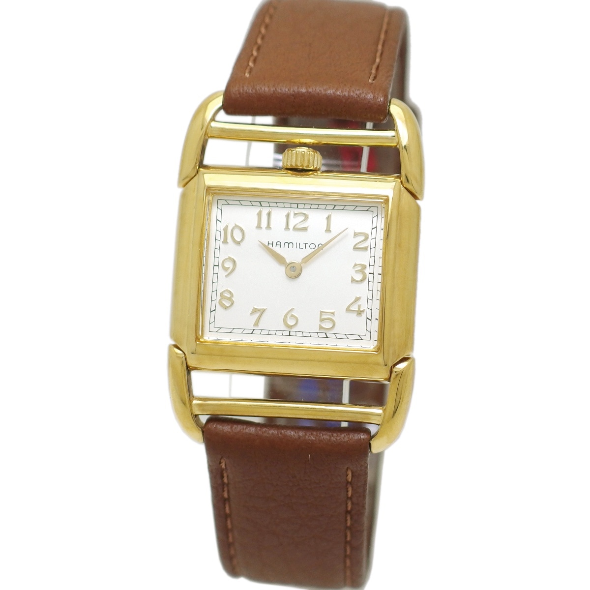 ハミルトン コントアー レジスタードエディション 6176 金メッキ