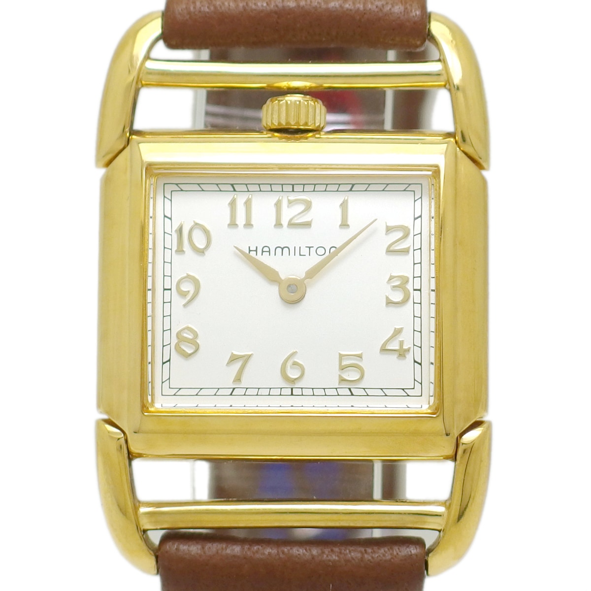 ハミルトン コントアー レジスタードエディション 6176 金メッキ