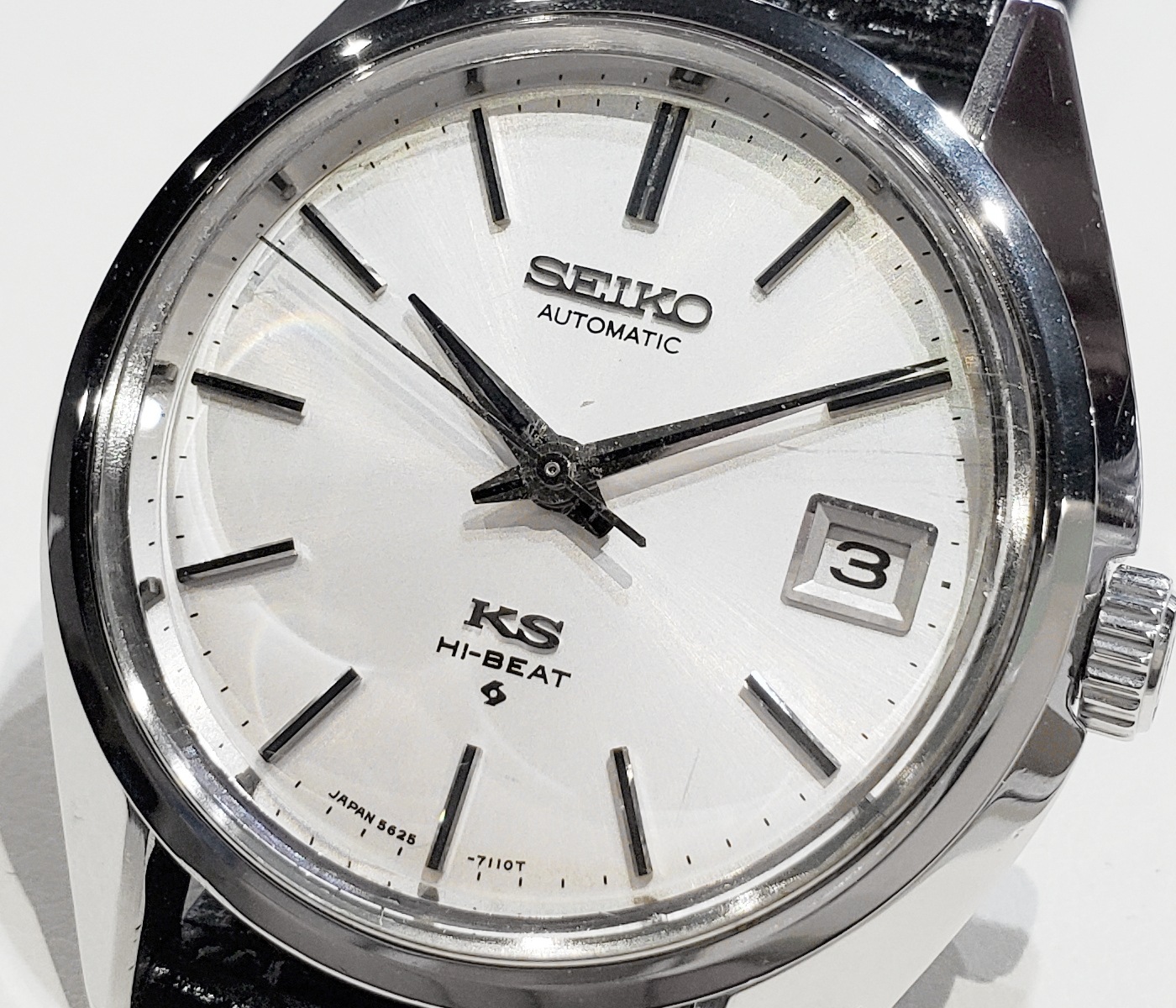 キングセイコー 5625-7111 スクリューバック式裏蓋 自動巻 OH済 昭和47年/