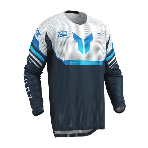 THOR LAUNCH VENT RAPTOR ミッドナイト/グレー メッシュタイプ MX