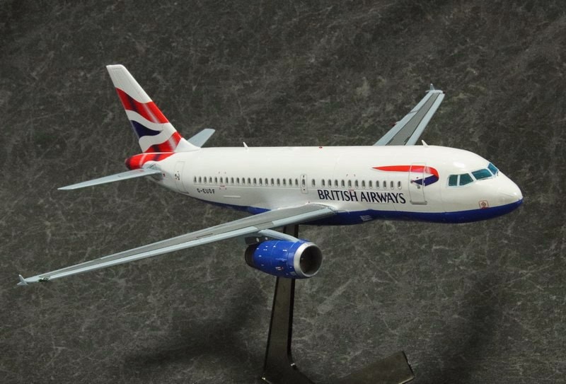 1/144 ブリティッシュ エアウェイズ エアバスA319 完成品｜艦船模型の