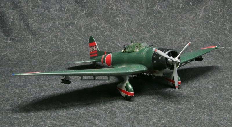 1/48 愛知九九式艦上爆撃機（赤城搭載機）完成品｜艦船模型の販売する