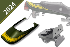 Z900RS SE スライトリアフェンダー+ロングテールカウルセット【2022-24