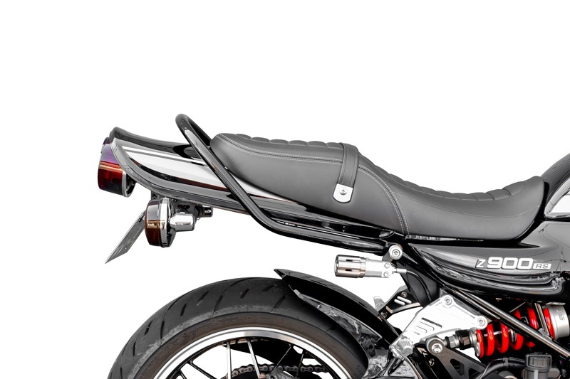 タンデムグラブバー ペイントブラック ARCHIロングテールカウル専用