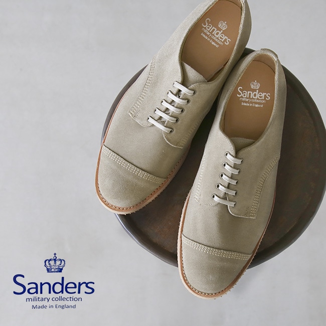 SALE 50%OFF】[2128LS] Sanders(サンダース) Desert Military Derby