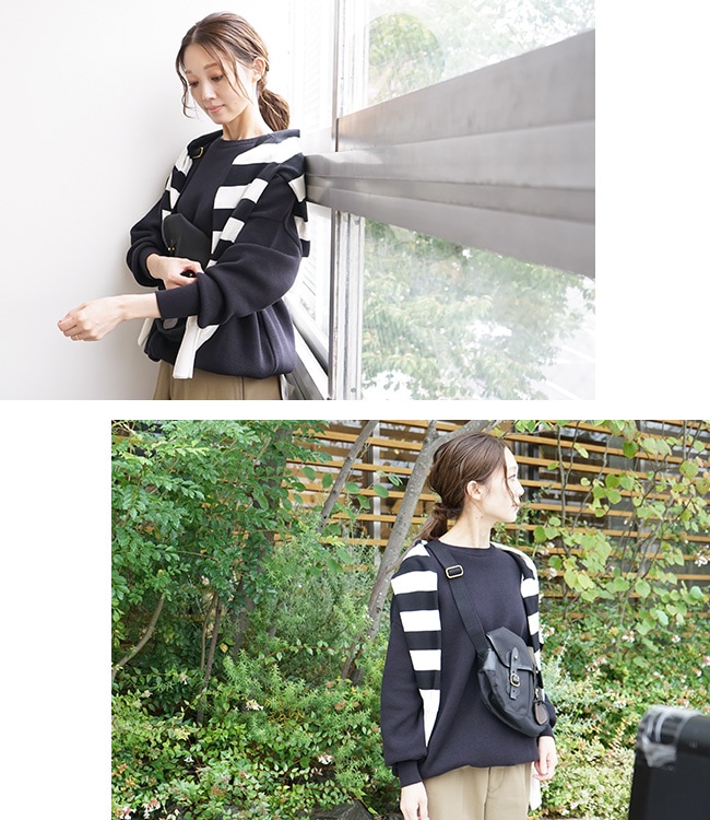 ◇[SMA-KNITCORDPO]【洗える】SOLAMONAT(ソラモナ) ウエハースニット