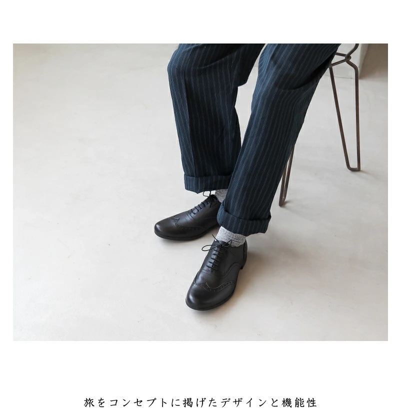 TR-004M]TRAVEL SHOES by chausser(トラベルシューズバイショセ)<BR