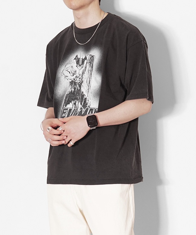 デビルマン Tシャツ ユーロスクリーンスターズ L デビルマン Tシャツ