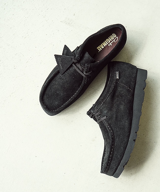 26179251]【替え紐あり】Clarks(クラークス) ワラビーゴアテックス