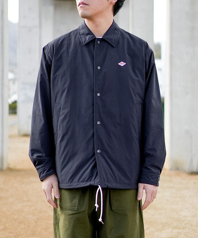 ◇[DT-A0640PNT]DANTON(ダントン) MEN'S INSULATION COACH JACKET
