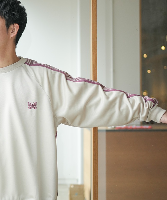 SALE 30%OFF】[QV306]NEEDLES(ニードルズ) Track Crew Neck Shirt