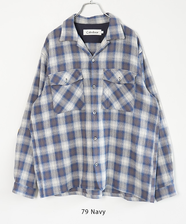 SALE 50%OFF】[6051-1101]Caledoor(カレドアー) Panama Cloth Check