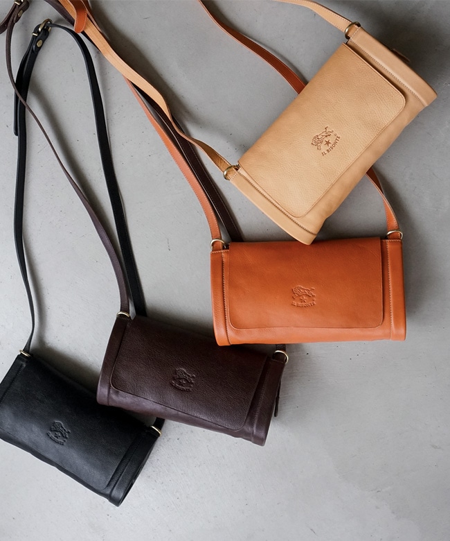 ◇【国内正規販売店】[411879] IL BISONTE(イルビゾンテ) フラップ