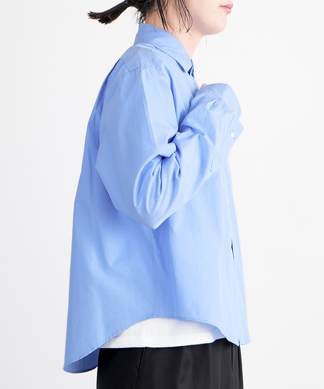 25SMSBL12]THE SHINZONE(ザ シンゾーン) SHORT PECK SHIRT ショート
