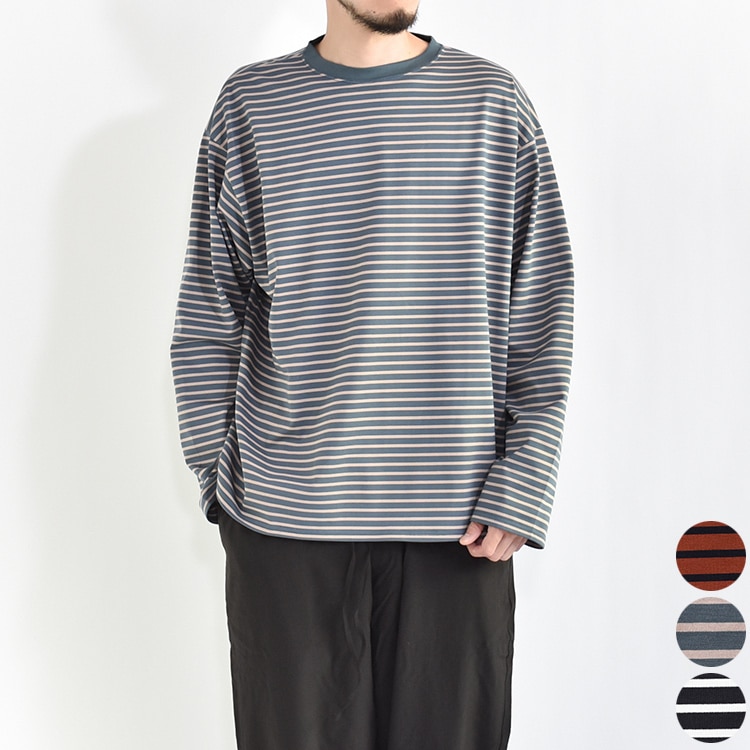 40%OFF】[m23c-05cs02c]marka (マーカ)ORGANIC COTTON KNIT BORDER