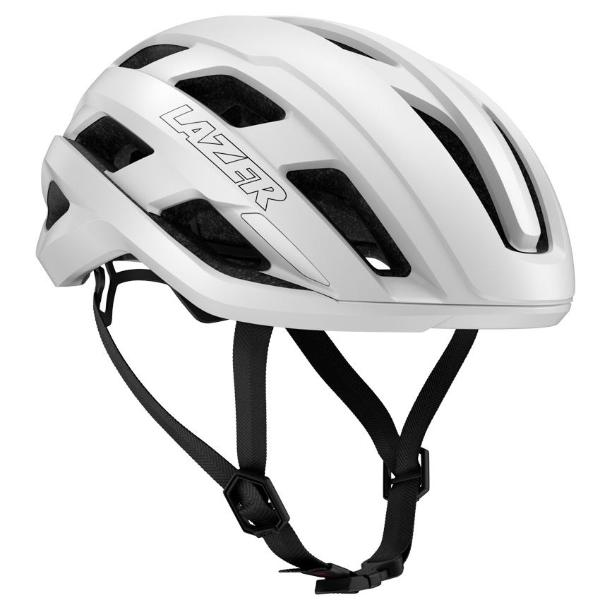 シマノレイザー Strada KinetiCore マットフルホワイト ヘルメット