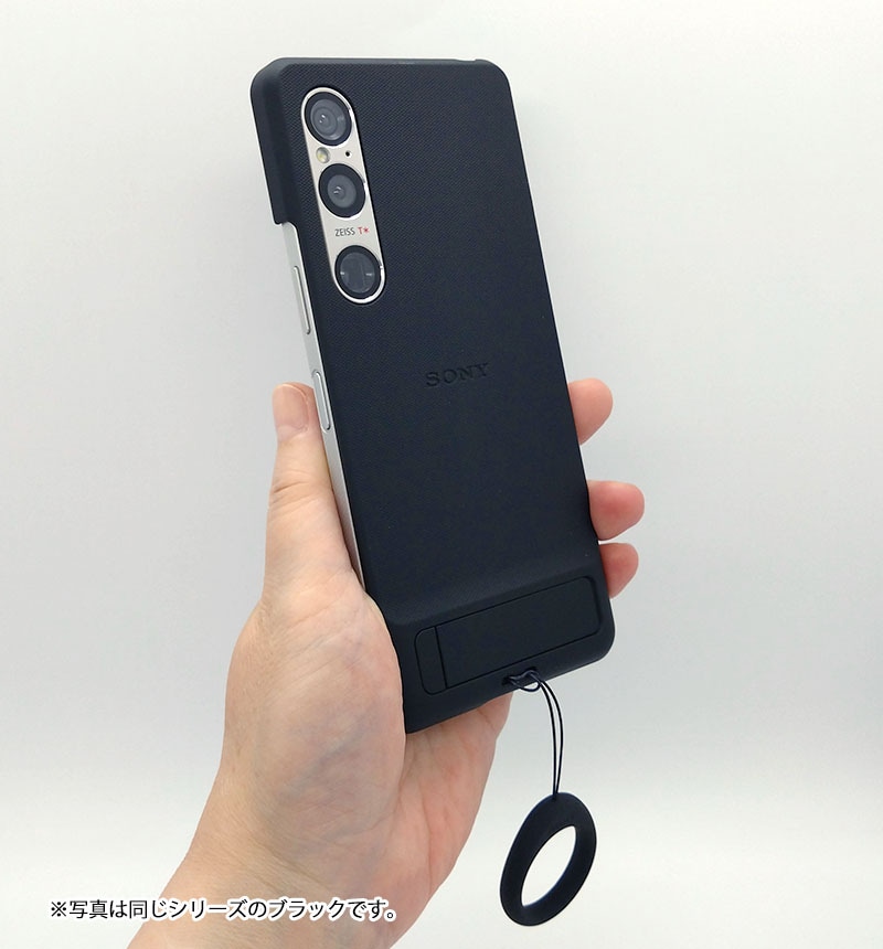ソニー純正 Xperia 1 VI Style Cover with Stand Khaki Green カーキ
