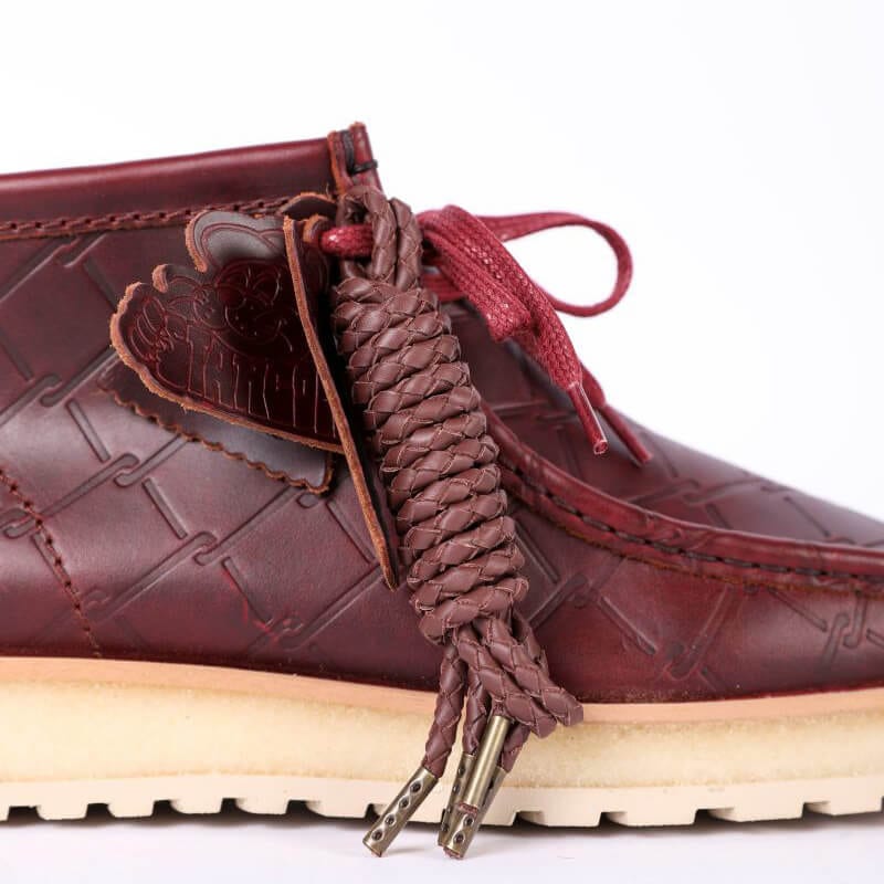 Clarks AW25 1/24 M Wallabee Scout Burgundy -Starcow- 26186060