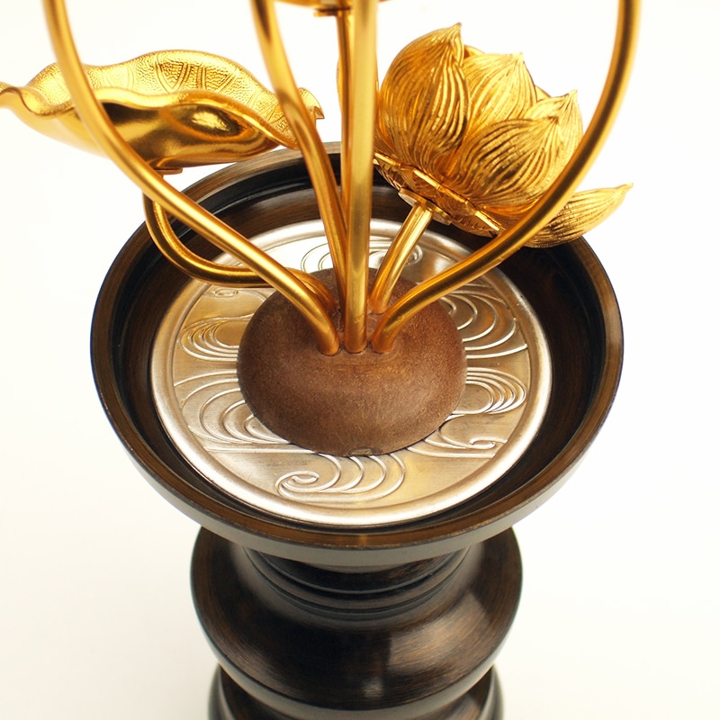 仏具 常花（金蓮華）一対入り 3号～7号｜お仏壇のよねはら公式通販